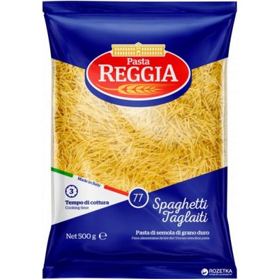 Вермішель Reggia Spaghetti Tagliati (500г)