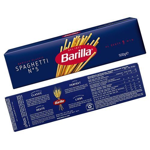 Макаронні вироби Barilla spaghetti №5 (500г)