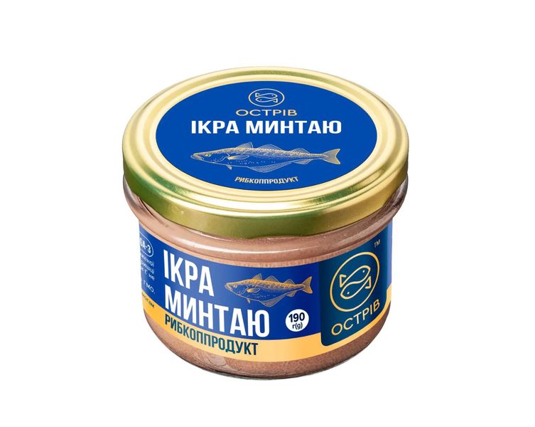 Ікра минтаю, 190 г