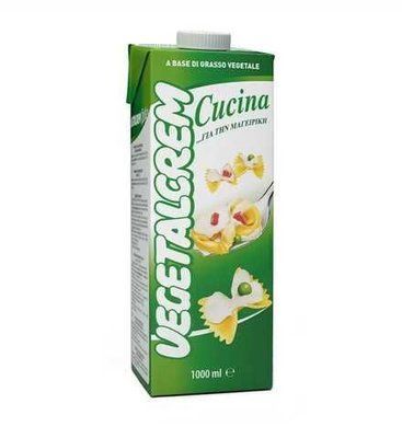 Сливки кулинарные растительные 23% TM Trevalli Vegetalcrem Cucina (1 л)