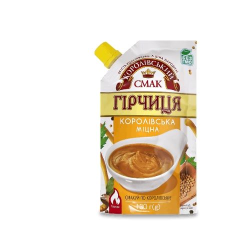 Горчица крепкая, Королевский вкус (130г)